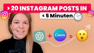 Create 20+ Instagram Posts in 5 Min — Step-by-Step Guide & Transcript