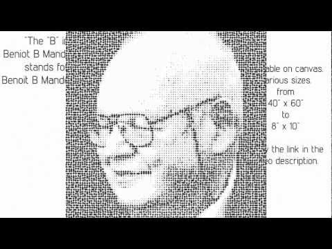 Fractal Art (The "B" in Benoit B Mandelbrot, stands for Benoit B Mandelbrot)