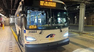 NJ Transit: On Board 2020 NFI XD60 Artic Xcelsior #20884 On Bus Route 158 To NYC PABT: (05/29/2022)