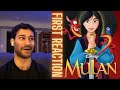 Watching Mulan 1998 FOR THE FIRST TIME Movie Reaction