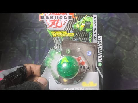 NEW BAKUGAN MYTHIC VENTUS MANTANOID UNBOXING!