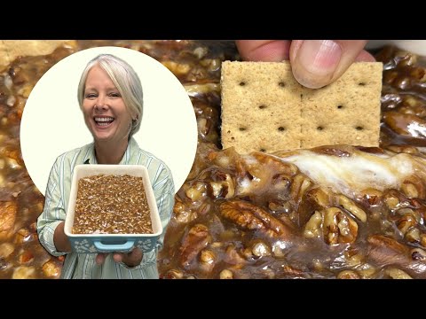 No-Bake Pecan Pie Dip…it’s the best thing we’ve ever made 😳