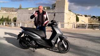 Piaggio Beverly Test Ride