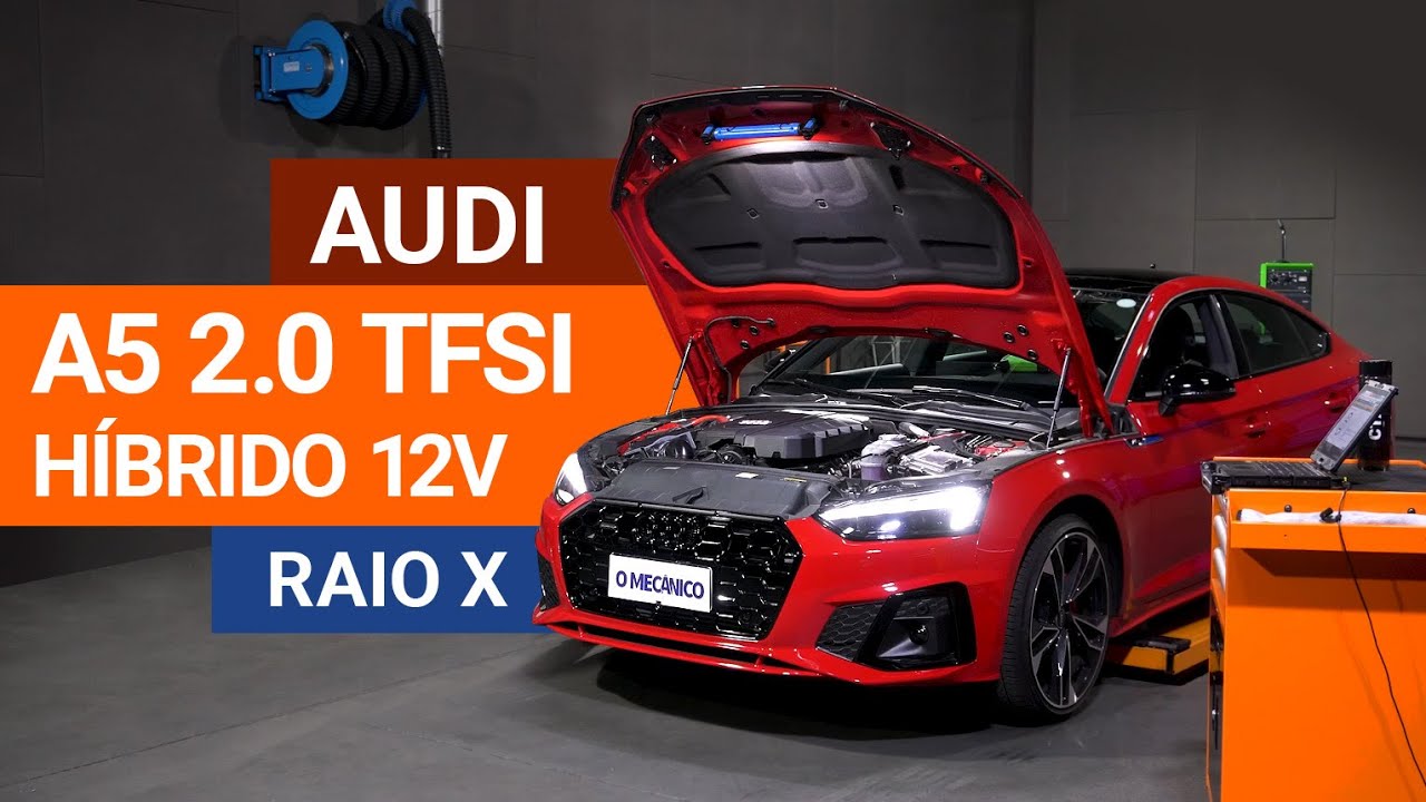 AUDI A5 2.0TFSI HÍBRIDO 12V: como fazer diagnóstico mecânico em carro híbrido leve?