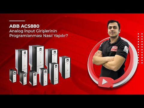 ABB ACS880 Sürücü - Analog İnput Girişlerinin Programlanması Nasıl Yapılır?