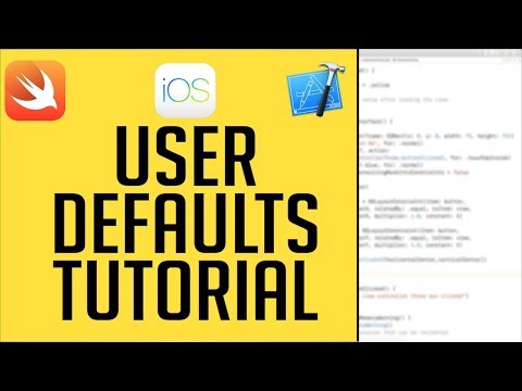 iOS User Defaults Tutorial