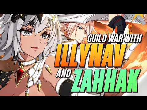 I TRIED TO USE ILLYNAV and ZAHHAK in GUILD WAR, NOT BAD!  | EPIC SEVEN