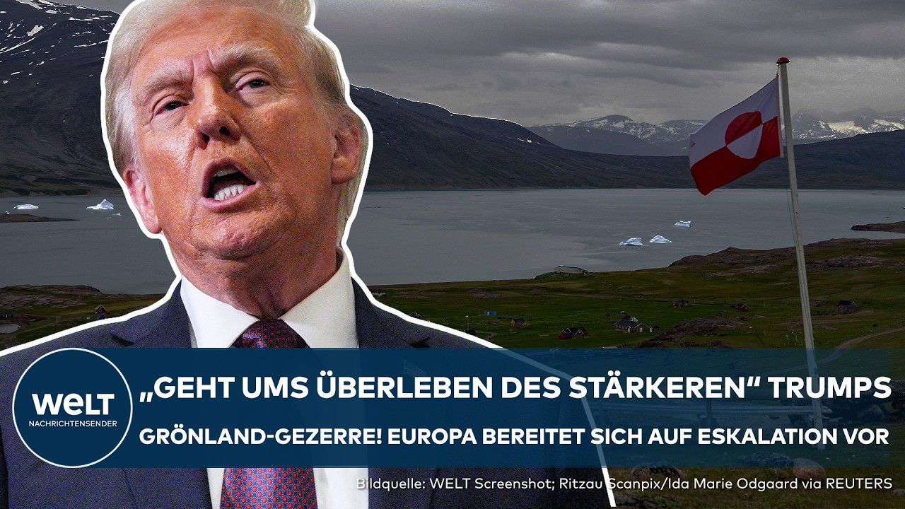 TRUMP: Greenland tug-of-war! Escalation? “Defend if necessary” Europe is being combative