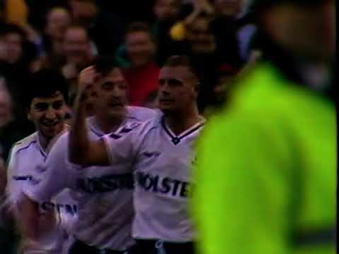 Spurs v Oxford Utd F.A. Cup 4th Round 26-01-1991