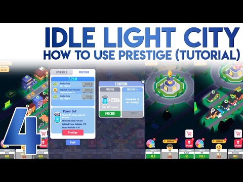 Idle Light City Prestige To Multiply Income and Bulb Power [TUTORIAL] - YouTube