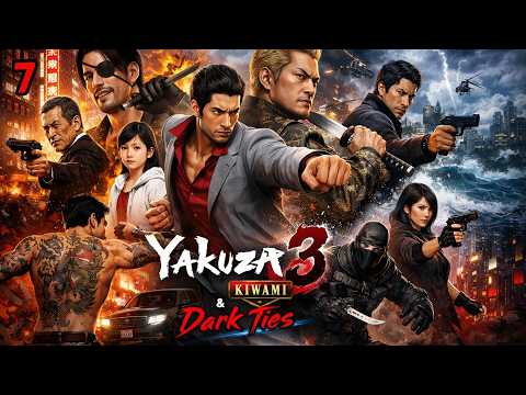 YAKUZA KIWAMI 3 & DARK TIES Gameplay Walkthrough Part 7 FULL GAME (PS5 4K 60FPS) No Commentary