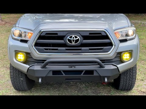 Body Armor 4x4 HiLine Series install Tacoma 2016-2021
