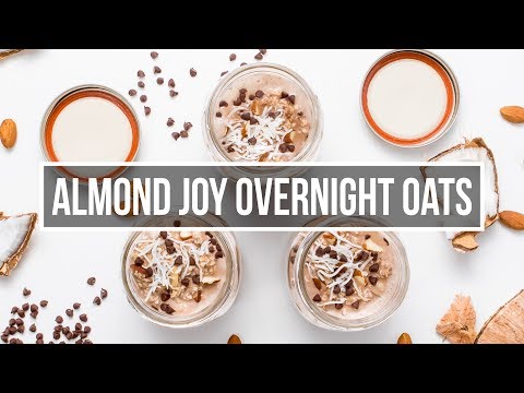 Almond Joy Overnight Oats Recipe