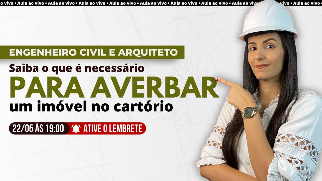 O que é necessário para AVERBAR um IMÓVEL no CARTÓRIO