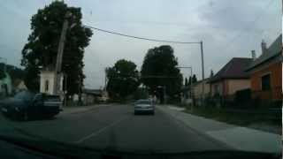 preview picture of video 'Driving in Slovakia from Oslany to Veľké Uherce'