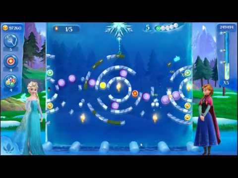 Frozen Free Fall: Icy Shot Level 177 - NO BOOSTERS ☃☃☃