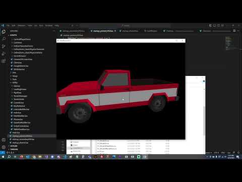 Engine Update #7 some more vehicle stuff and paint colors DirectX 11 C++