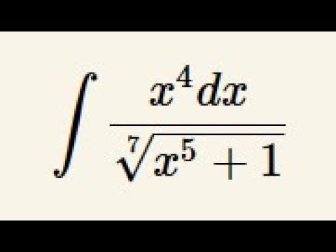 Całka nieoznaczona - metoda podstawiania - przykład