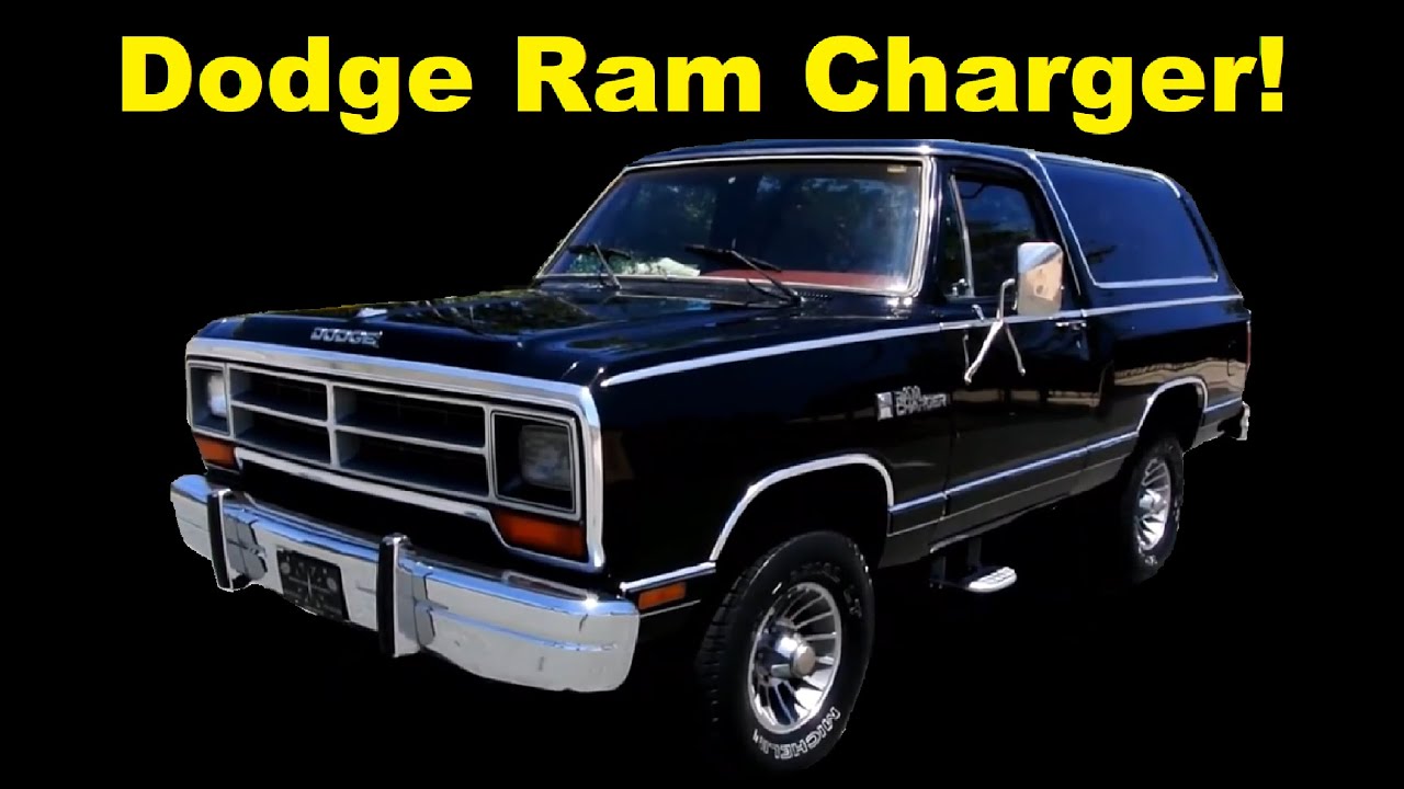Dodge RamCharger ~ Classic 4x4 MOPAR SUV 5.9L ~ Video ...