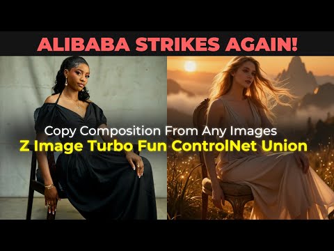 Copy ANY Image Composition! Z Image Turbo Fun ControlNet Union ComfyUI Tutorial