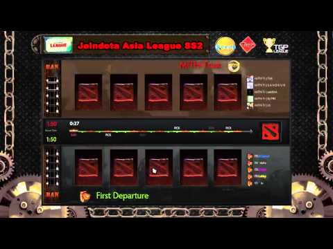 Joindota Asia League SS2 : Mith.Trust vs First Departure