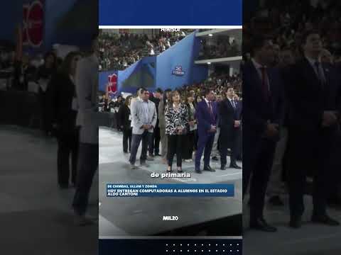 San Juan entrega computadoras a alumnos de Chimbas, Ullum y Zonda y sigue en Santa Lucía