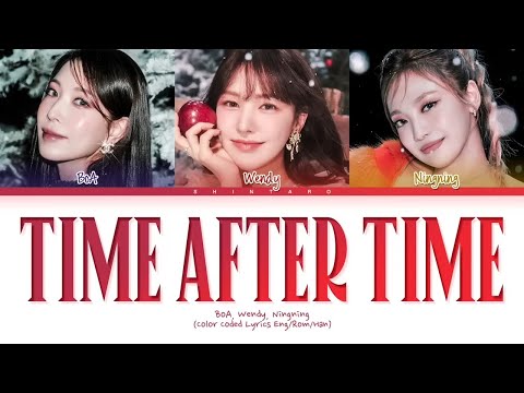 SMTOWN (BoA, Wendy, Ningning) - Time After Time (원) (1 HOUR LOOP) Lyrics | 1시간 가사