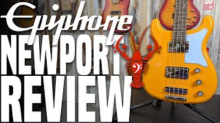 Video thumbnail for Epiphone Newport Bass - Undisputable Proof Looks Aren't Everything - LowEndLobster Review by LowEndLobster