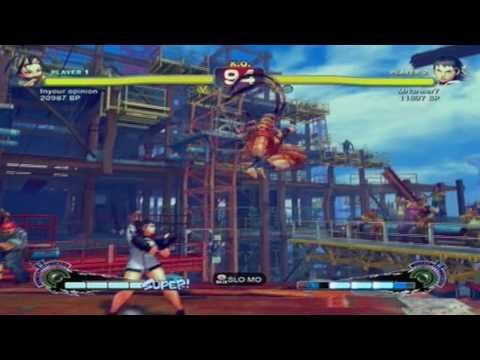 Super Street Fighter 4  IYO, Inyour opinion (Ibuki) vs Mrfarmer (Sakura)