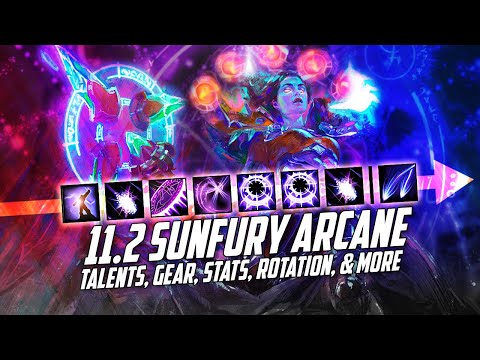 11.2 Arcane Mage Guide for Sunfury | ST & AOE Rotation, Basics, Talents, Gear, & more