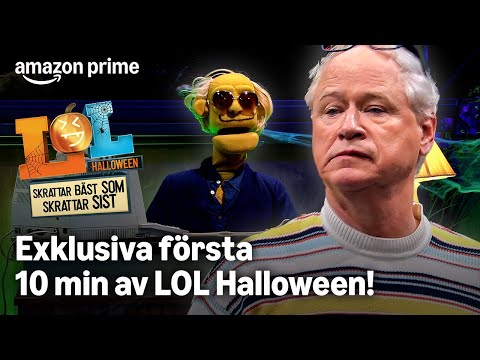 Missa INTE de första 10 minutrarna | LOL Halloween Sverige | Prime Video Sverige