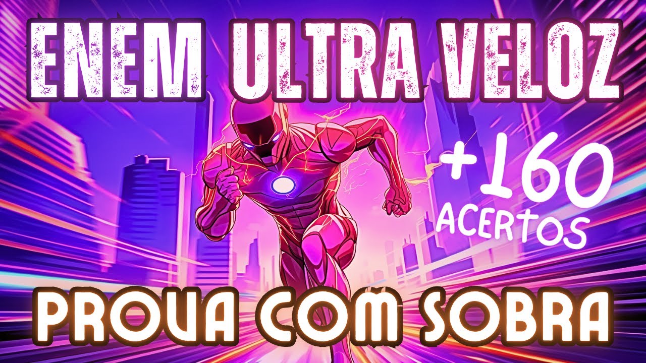 Quase Gabaritei o ENEM com 10 DICAS de Velocidade