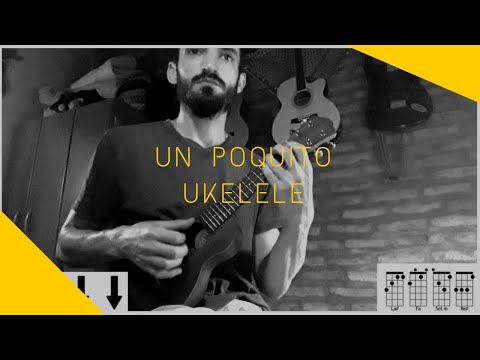REGGAETON CON UKELELE | Un Poquito - Diego Torres, Carlos Vives (tutorial/cover ukelele)