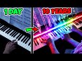 1 Day vs 10 Years of Playing Magic Piano