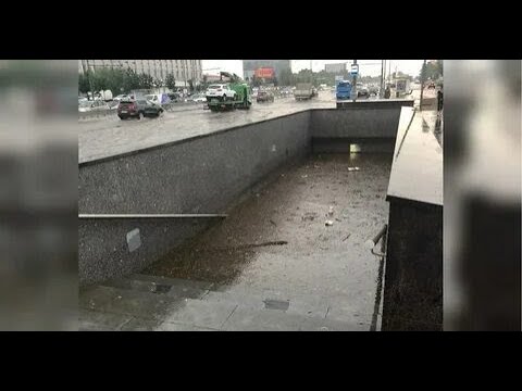 Вчерашний потоп в москве Вчерашний потоп в москве