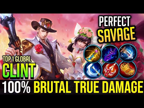 SAVAGE CLINT! | Clint Best Build & Gameplay | Top 1 Global Clint | Mobile Legends