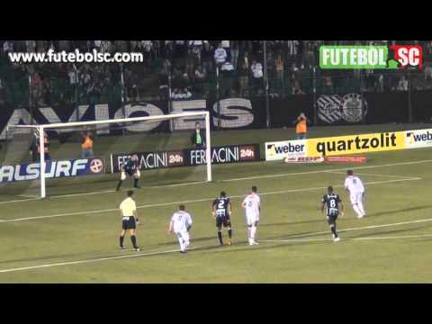 Gols de Figueirense 3 x 1 Joinville