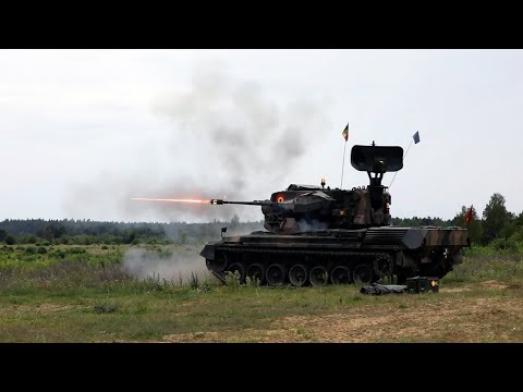 Multinational force with NATO-enhanced Polish Forward Presence Battle Group, conducting joint arms