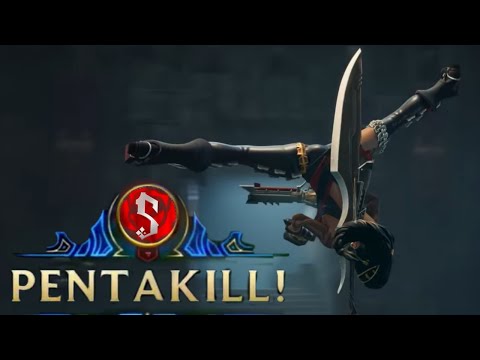Samira | 1v5 PENTAKILL OUTPLAY | League of Legends | Katarina AFK | URF