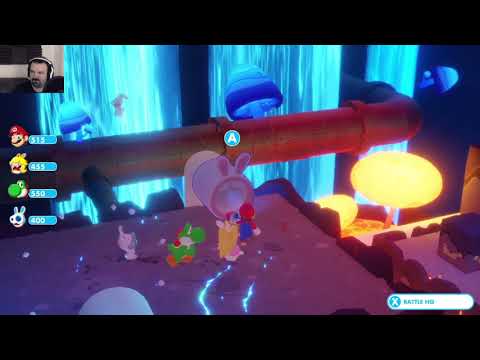 Mario + Rabbids: Kingdom Battle playthrough pt101 - A World of Blue