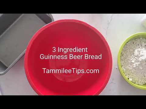 3 Ingredient Guinness Beer Bread Recipe