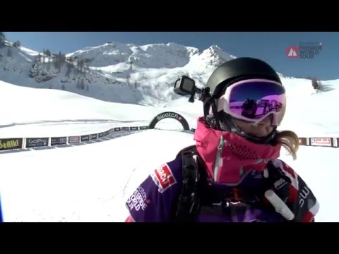Run Marion Haerty 3rd place - Fieberbrunn Kitzbüheler Alpen - Swatch Freeride World Tour 2016