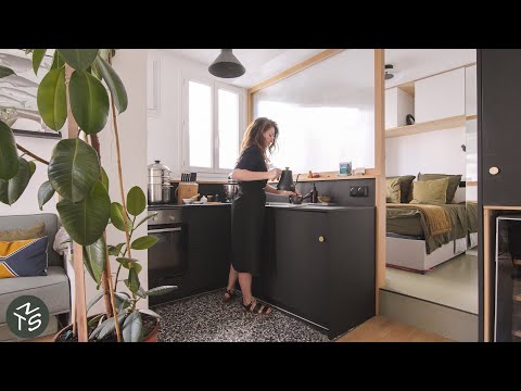 Paris Interior Designer’s Light Filled Micro Apartment, 25sqm/269sqft