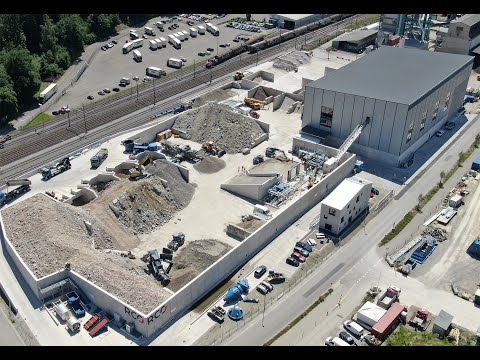 Innovative Baustoffrecyclinganlage der RCO