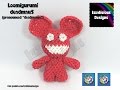 Loomigurumi Deadmau5 (Deadmouse) Tiny Tot Figure - hook only - amigurumi with Rainbow Loom Bands