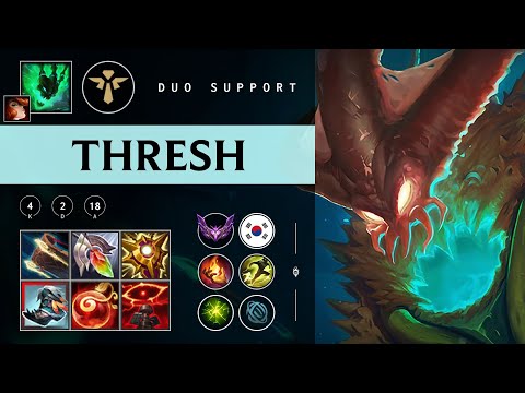 Thresh Support vs Pantheon - KR Master Patch 25.23