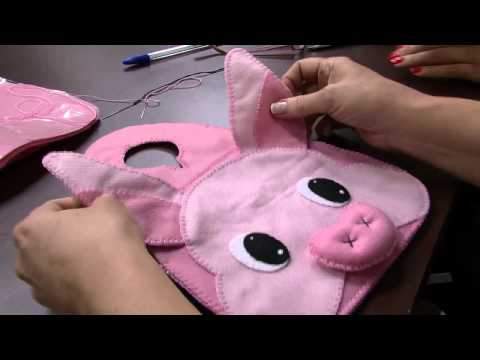 Mulher.com 26/11/2013 - Lixeirinha para Carro "Porquinha" -  Andrea Quagliato (Bloco 2/2)