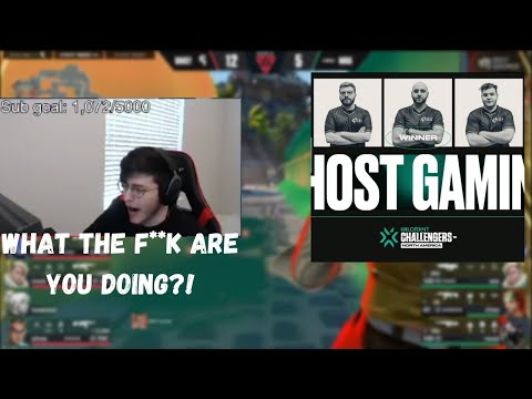 Zombs Getting Mad After NRG Lost | NRG Vs Ghost Vct