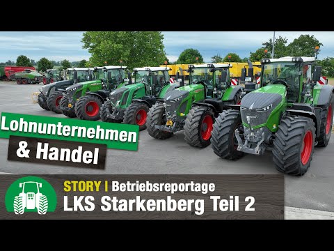 LKS Starkenberg Teil 2 - Landmaschinenhandel & Lohnunternehmen | Rübenernte | Fendt Traktoren