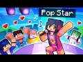 Playing As A SUPER POP STAR In Minecraft